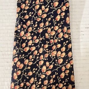 Classic Tie-Blue/Gray With Yellow &‎ Orange Acorns-Solid Gold Necktie-England